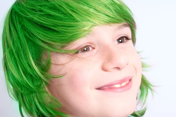 Boy green hair Stock Photos, Royalty Free Boy green hair Images |  Depositphotos