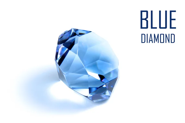 Синий бриллиант — стоковое фото