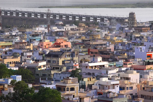 Cidade indiana Vijayawada — Fotografia de Stock
