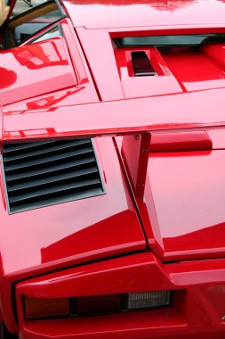 Red Lamborghini clipart