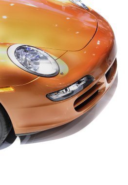 Close up shot of car clipart