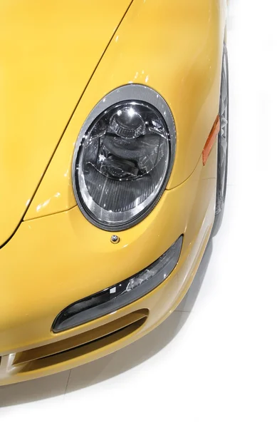 Bir araba kafa lambası — Stok fotoğraf