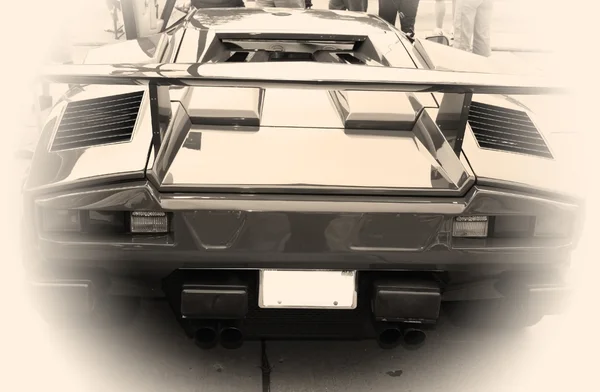Червоний Lamborghini — стокове фото
