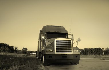 Semi Truck clipart