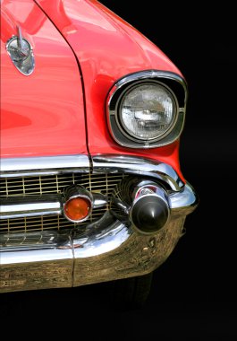 Red Chevy Car clipart