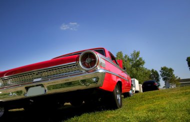 Tail Lamp Of Muscle Car clipart