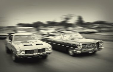 Muscle Car Cruise clipart