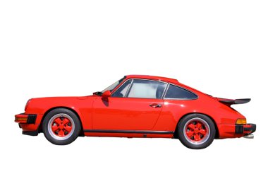 Red Sports Car clipart