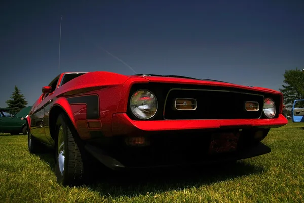 Red Muscle Car — Stock Photo, Image