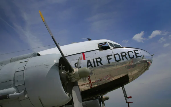 stock image Old Us Airforce Flight