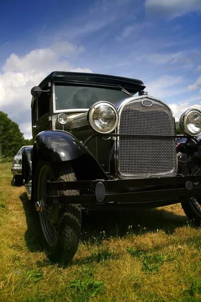 Black classic car — Stock Photo, Image