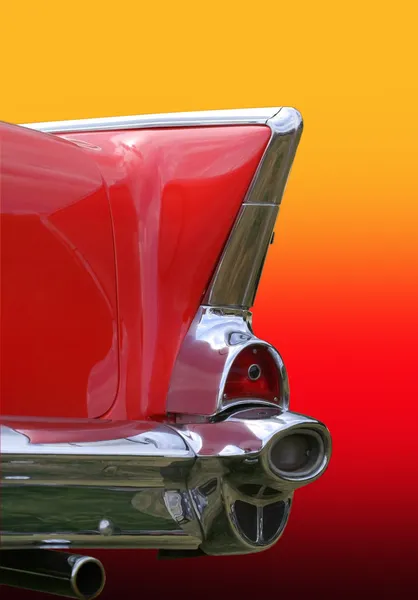 Retro da lâmpada de cauda do carro — Fotografia de Stock