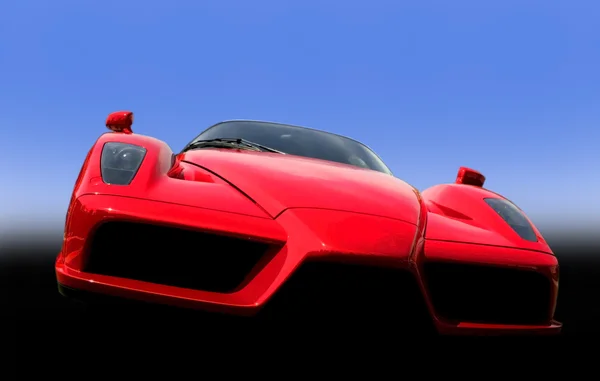 Egzotik kırmızı spor araba — Stok fotoğraf