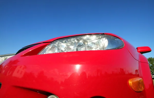 Red Car Head Lamp