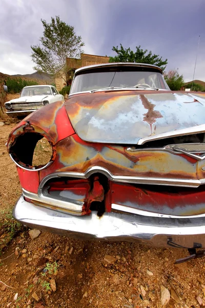 Vieux corps de voiture rustique — Photo