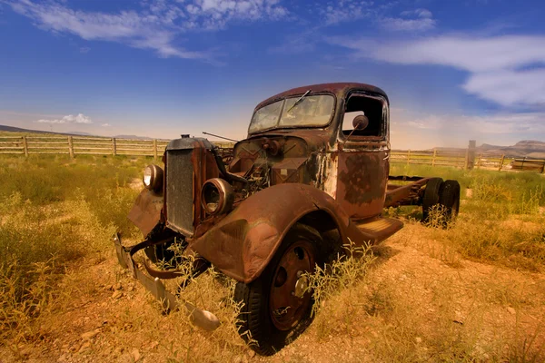 Carro rústico — Fotografia de Stock