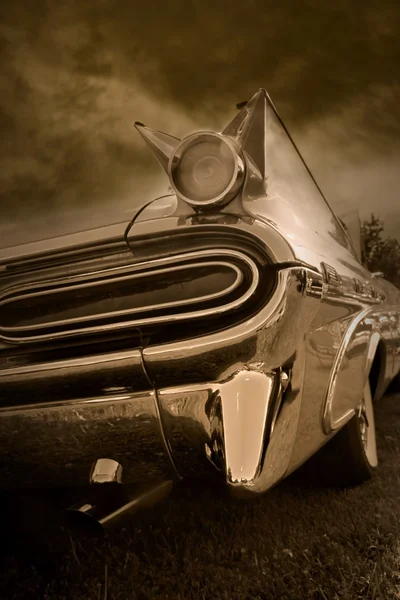 Ocasní konec klasických automobilů — Stock fotografie