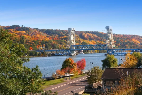 Ponte elevatore verticale Houghton — Foto Stock