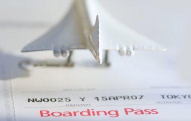 Boarding Pass And Flight clipart