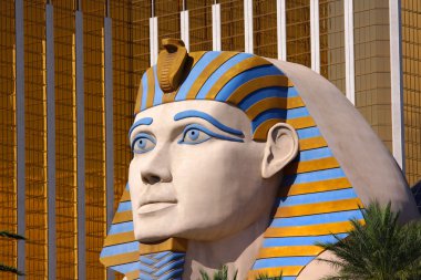 Sphinx in Las Vegas clipart