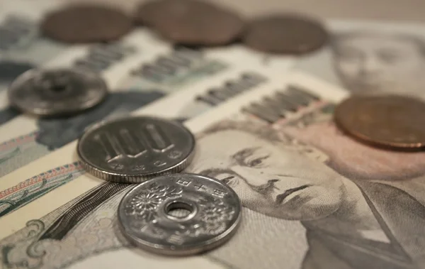 Japanische Währung — Stockfoto