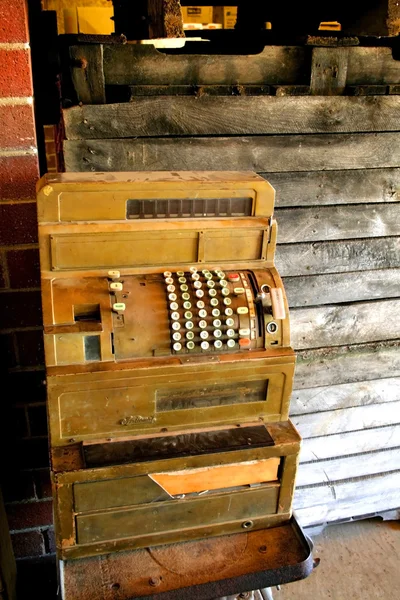 Vintage ταμειακή μηχανή — Φωτογραφία Αρχείου