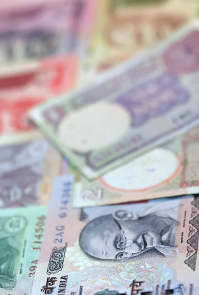 Indische Rupie-Noten — Stockfoto