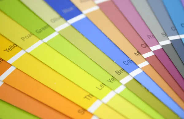 Färgglada färgrutor — Stockfoto