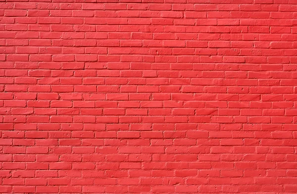 Roter Backsteinmauer Hintergrund — Stockfoto