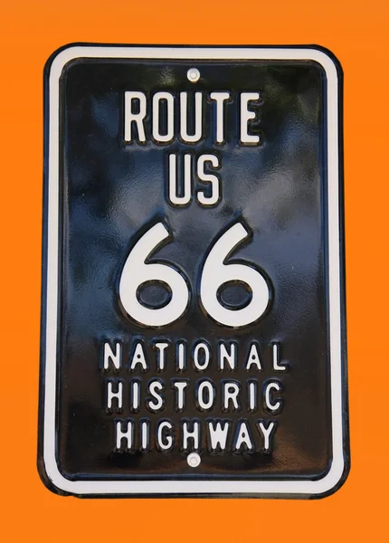 Route 66 styrelse — Stockfoto