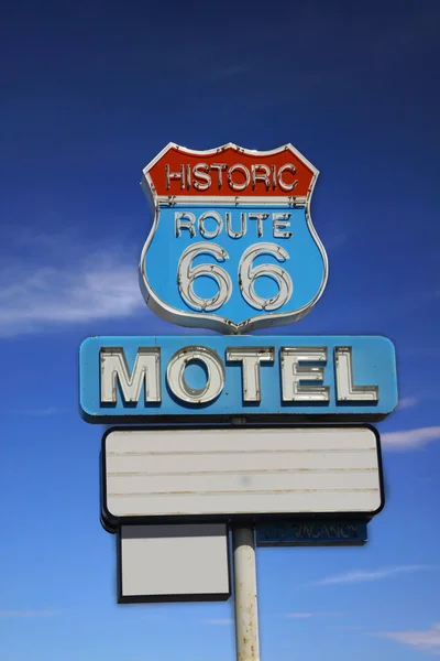 Route 66 verkeersbord — Stockfoto