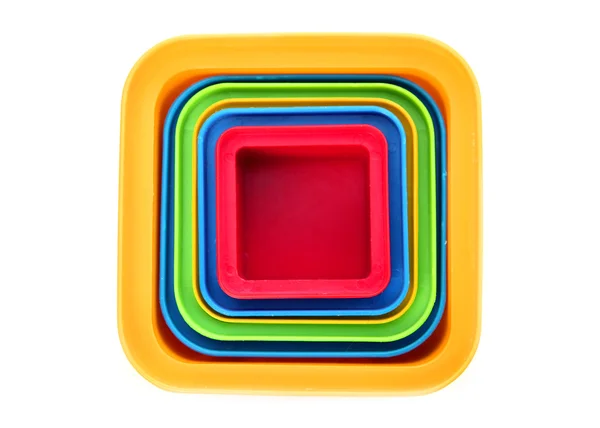 Renkli oyuncak bardak — Stok fotoğraf