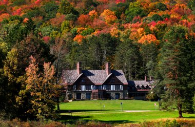 allegheny state park kırmızı ev