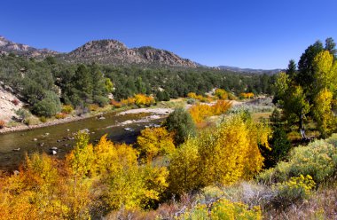 Colorado'da manzara