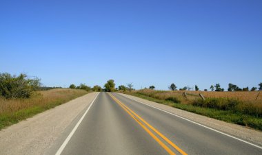 yüksek bir yol