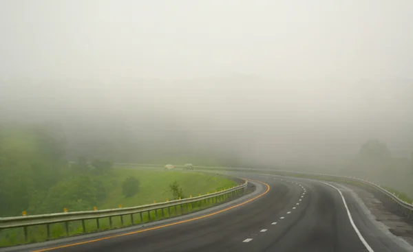 stock image Misty Road