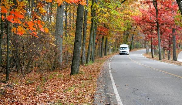 Auto autunno scenico — Foto Stock