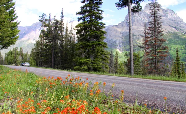 Going to the sun road — Stock Photo, Image