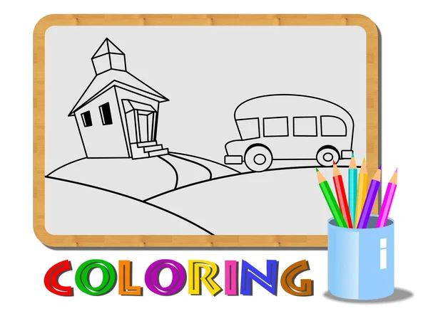 Coloring concept — Stock Photo, Image