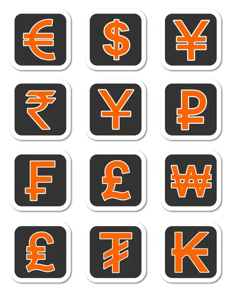 Currency symbols — Stock Photo, Image