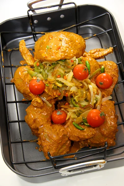 Marynowany kurczak tandoori — Zdjęcie stockowe