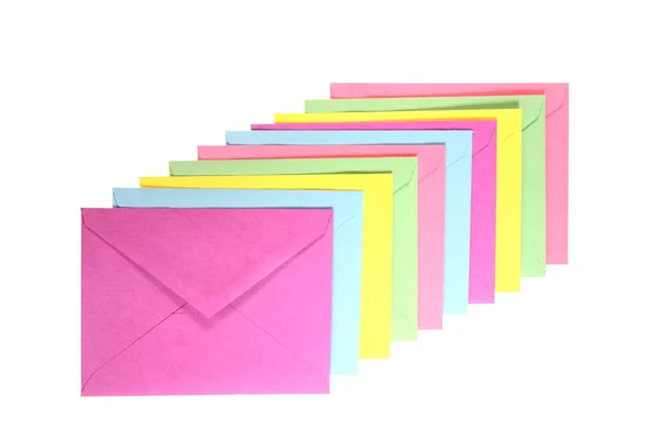 Colorful Envelopes — Stock Photo, Image