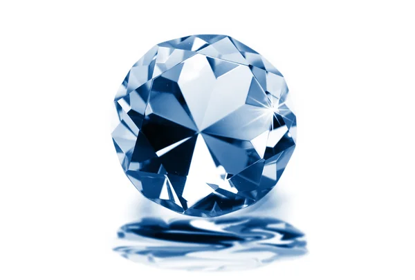 Синий бриллиант — стоковое фото
