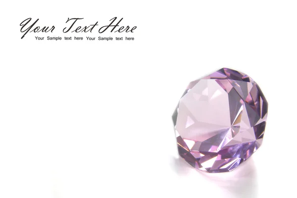 핑크 다이아몬드 — 스톡 사진