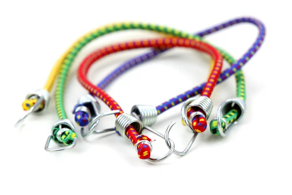 Corde elastiche colorate — Foto Stock