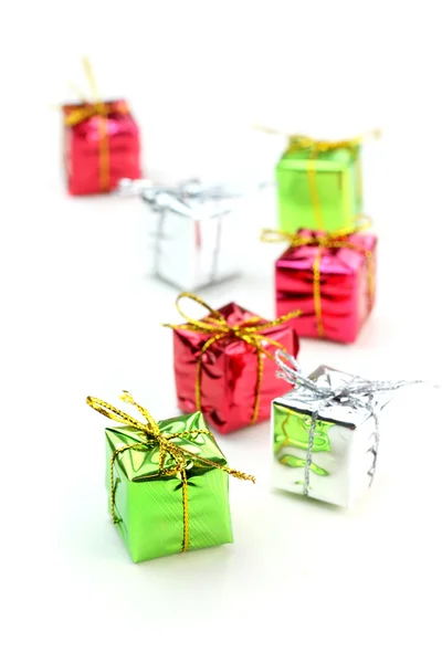 Cajas de regalo miniatura —  Fotos de Stock