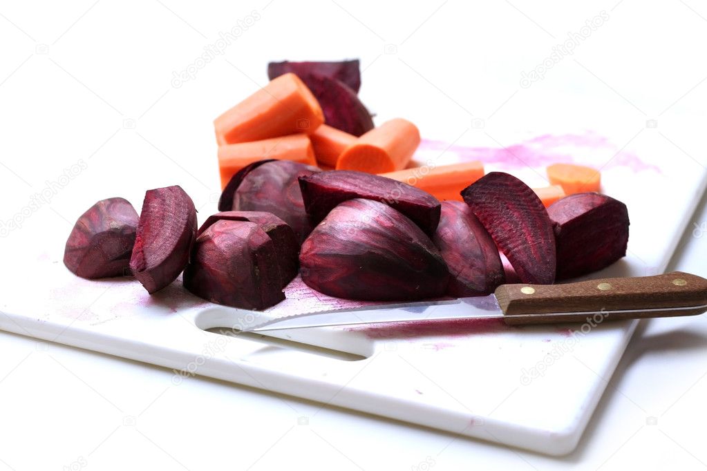 Beetroot and carrots
