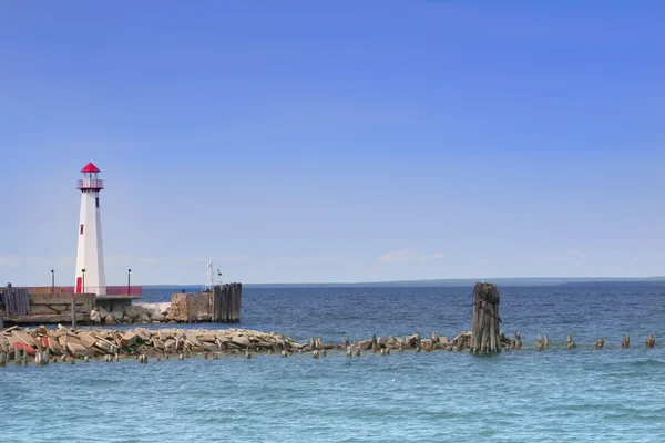 stock image St Ignace light house