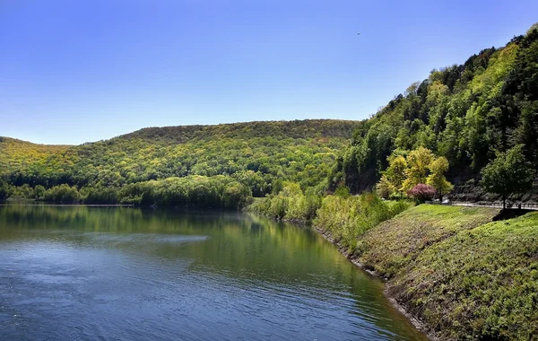 Scenic river landscape — Stock Photo, Image