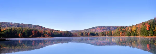 Panoramic View Of Autumn Landscape — Stock Photo, Image